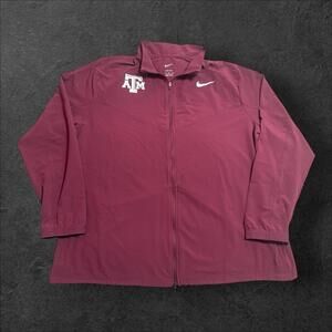 Nike XXL Texas A&M Aggies Pro Elite Team Issue Track & Field Jacket DA5058-671